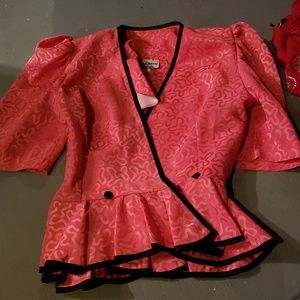 Vintage peplum jacket